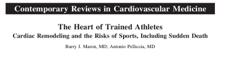 64. athlete's heart circulation